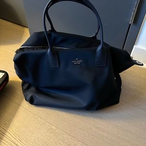 Kate Spade weekender duffle bag in navy